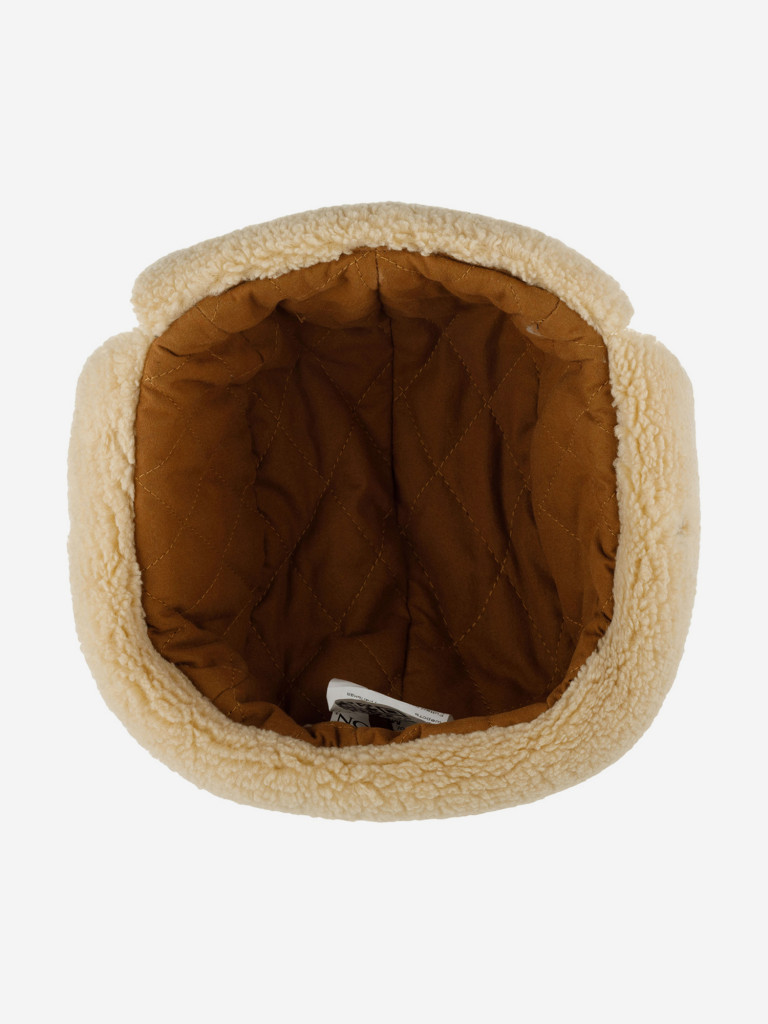 Шапка-ушанка STETSON 9290308 BOMBER CAP WOOL CHECK (коричневый)