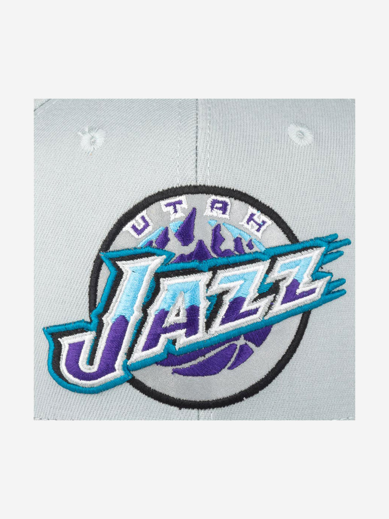 Бейсболка MITCHELL NESS 6HSSMM19487-UJAGREY Utah Jazz NBA (серый)
