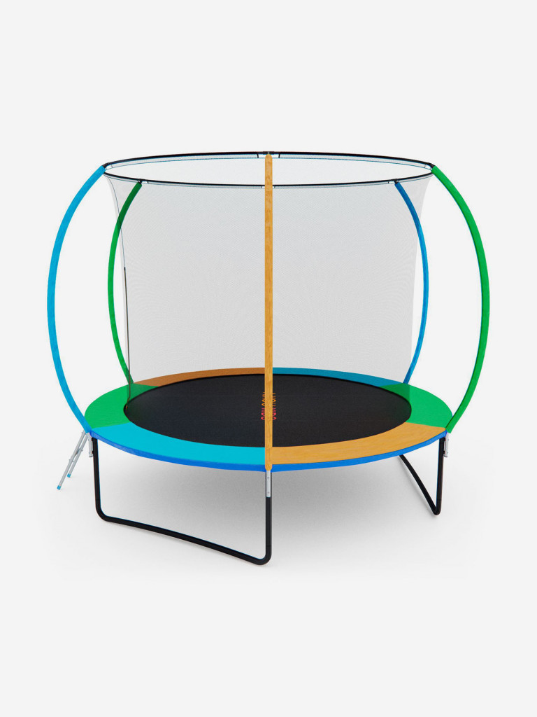 Батут с сеткой DFC A.KOU KIDS 10ft с лестницей
