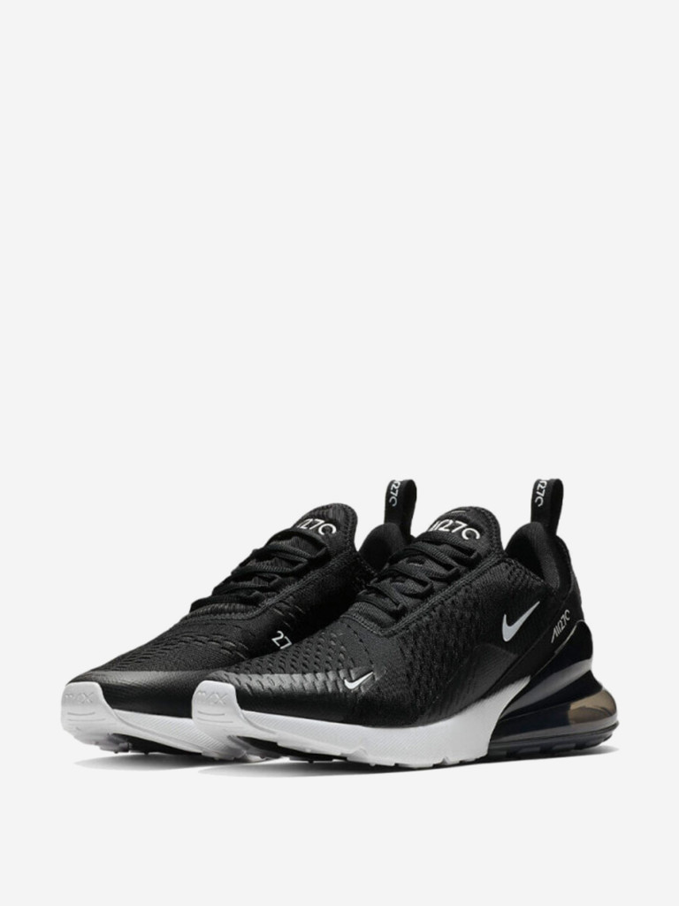 Кроссовки Nike Air Max 270 Black White Женские кроссовки