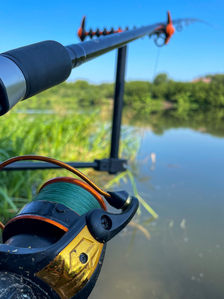 Катушка карповая с байтраннером Волжанка Карп Мастер 3000