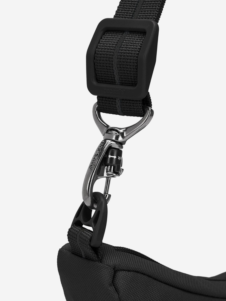 Сумка антивор Pacsafe GO Lunar crossbody, Jet Black, 2,5 л.