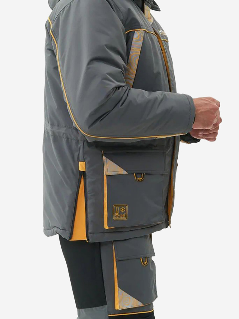 Костюм мужской Huntsman Elbrus, зимний из мембранной ткани, для охоты и рыбалки