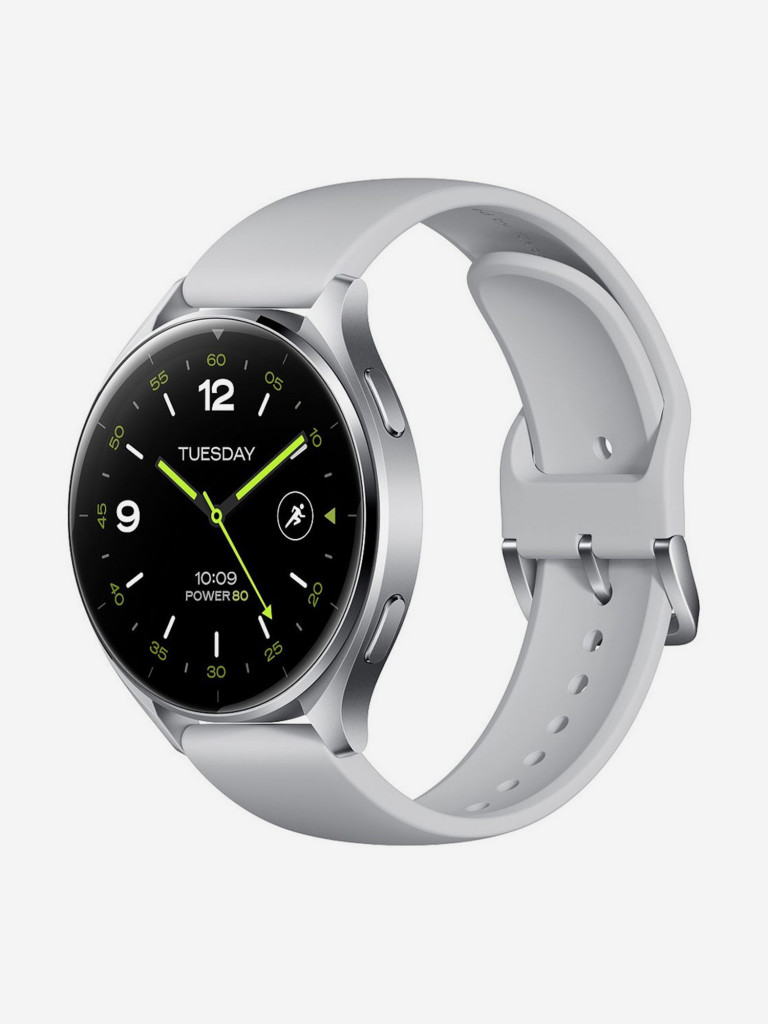 Смарт-часы Xiaomi Watch 2 Silver Case With Gray TPU Strap