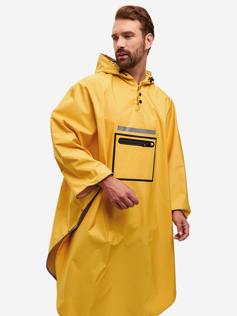 Дождевик плащ пончо унисекс Reinar Gamp с капюшоном демисезонный