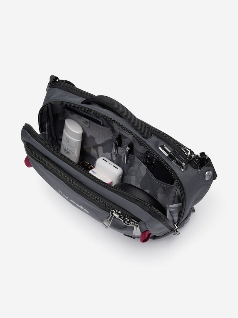 Сумка слинг антивор Pacsafe EXP 12 Sling, Slate, 10 л.