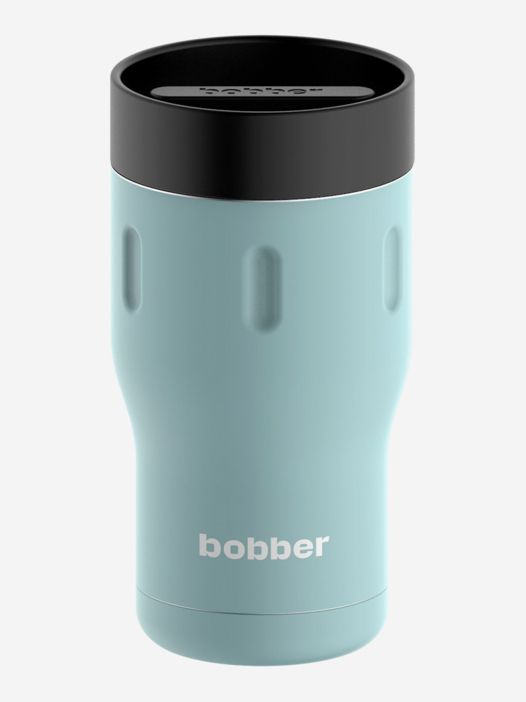 Термокружка вакуумная BOBBER Tumbler 350 мл, крышка 360, тепло до 6 часов, голубой