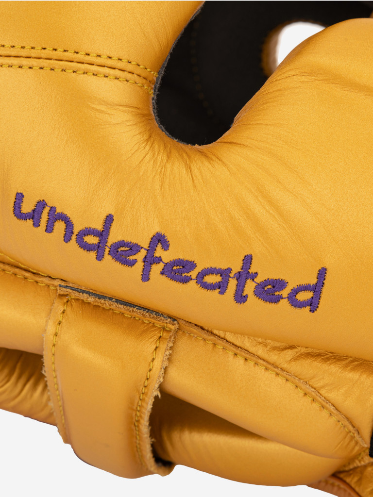 Шлем боксерский Clinch Undefeated золотой