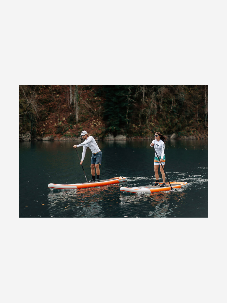 Доска SUP надувная комплект Shark Touring Xplor 12'6"x34"x6"