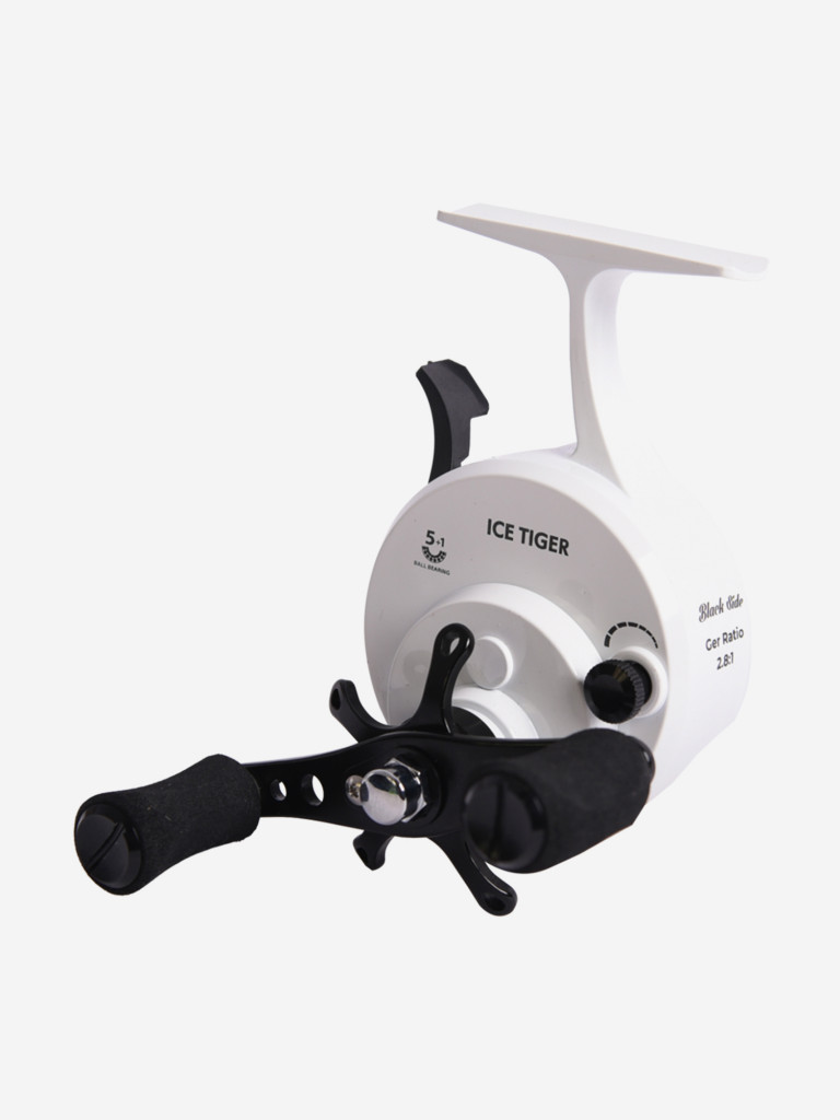 Катушка инерционная (зимняя) Black Side ICE TIGER LH (5+1 подш.)
