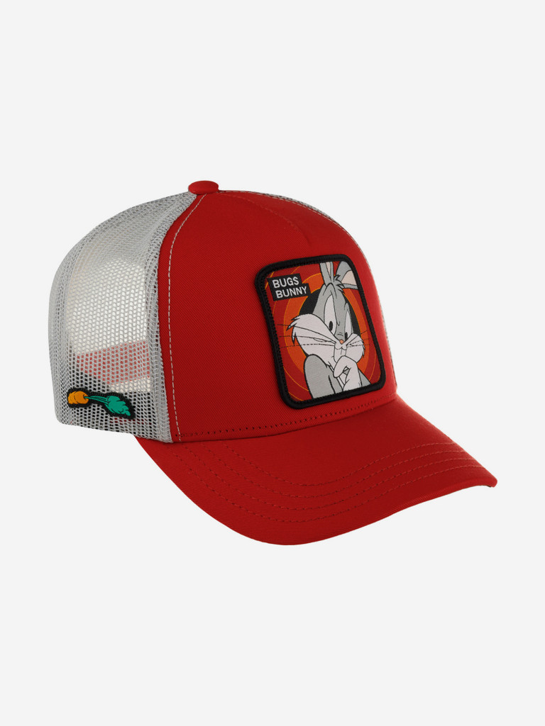 Бейсболка с сеточкой CAPSLAB CL/LOO/3/BUG1 Junior Looney Tunes Bugs Bunny (красный)