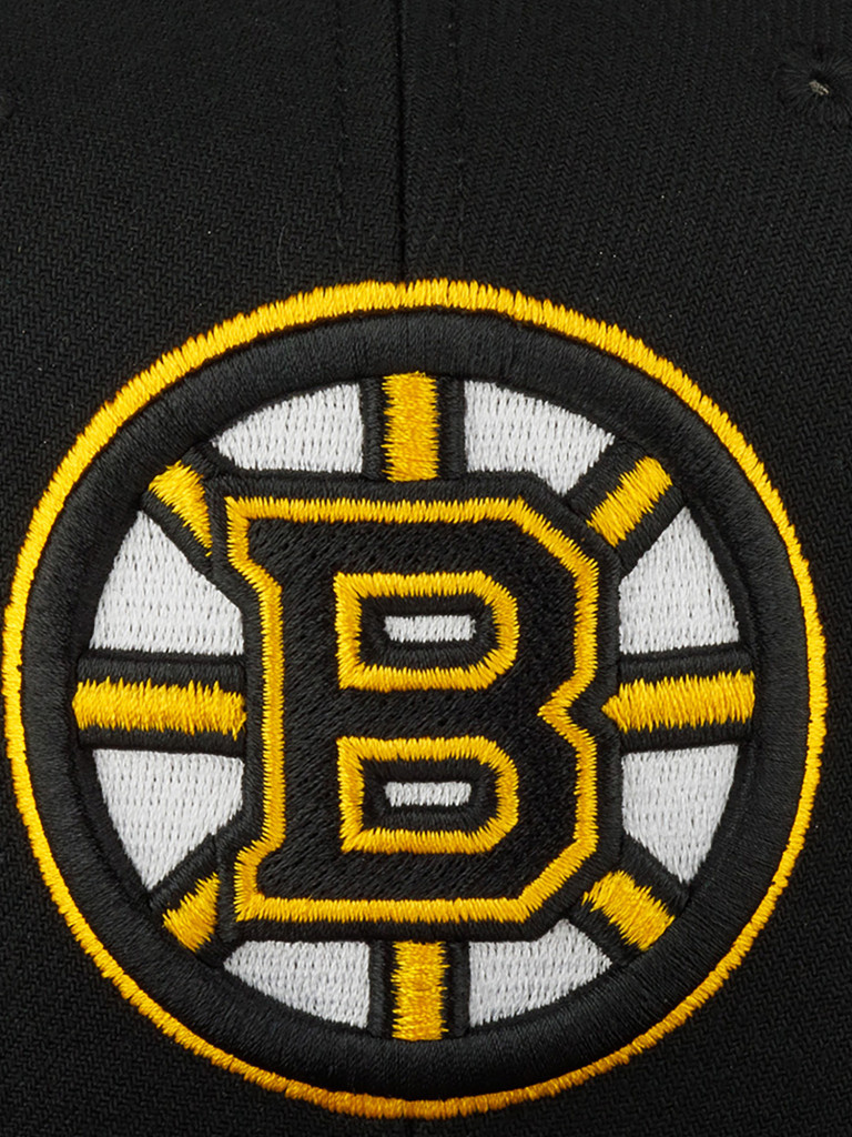 Бейсболка с прямым козырьком MITCHELL NESS HHSS6743-BBNYYPPPBLCK Boston Bruins NHL (черный)