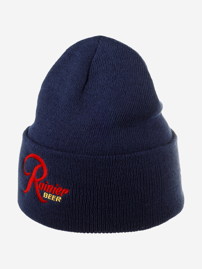 Шапка с отворотом AMERICAN NEEDLE 21019A-RAINIER PBR Rainier Beer Cuffed Knit (синий)