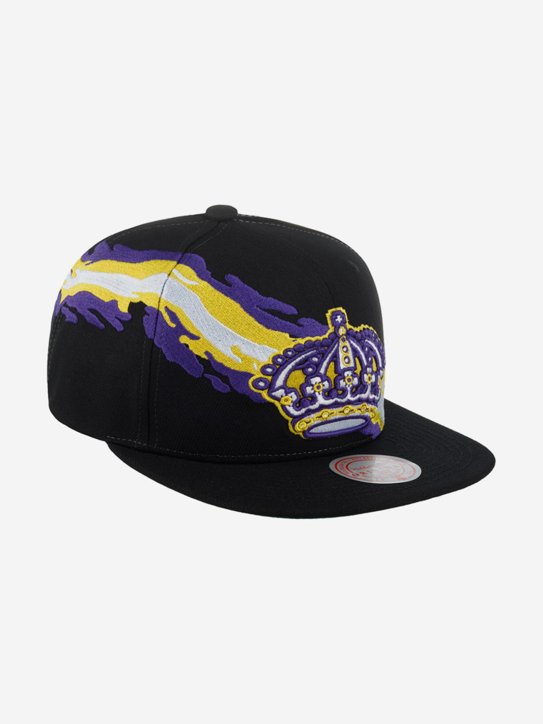 Бейсболка с прямым козырьком MITCHELL NESS 6HSSSH22087-LAKBLCK Los Angeles Kings NHL