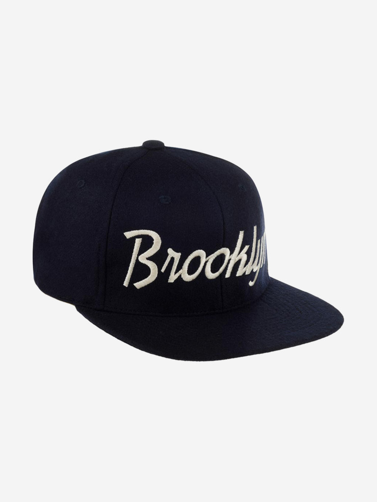 Бейсболка с прямым козырьком HOOD 100-MWL002-NY020-NY Brooklyn, NY (синий)