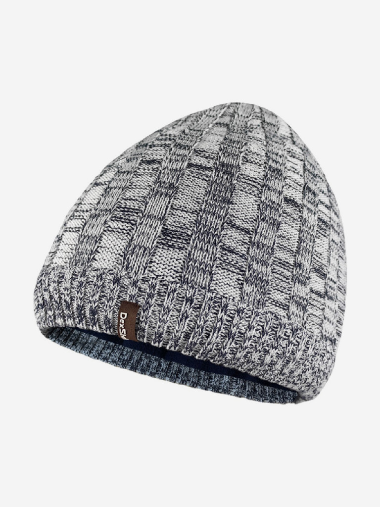 Шапка водонепроницаемая мужская Dexshell Heathered Rib Knit Beanie