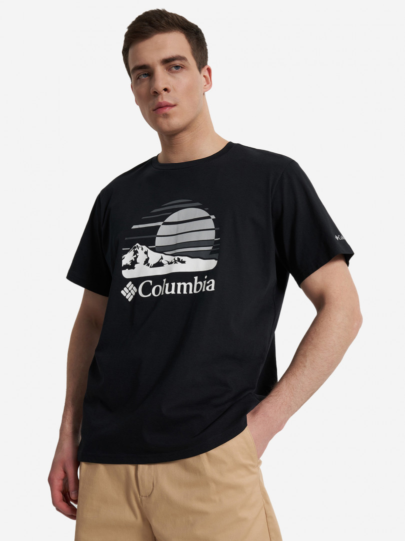 Футболка мужская Columbia Path Lake Graphic Tee II Черный 1399₽