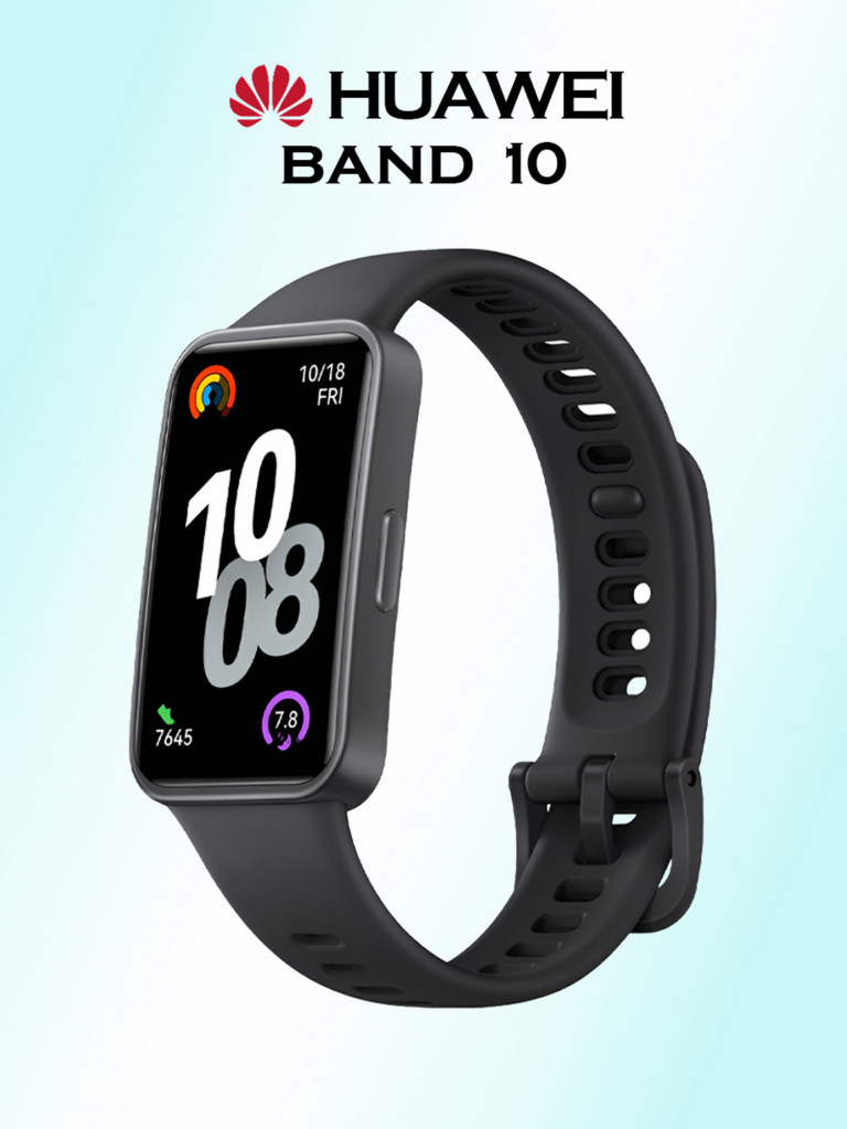 Фитнес-браслет HUAWEI Band 10, черный
