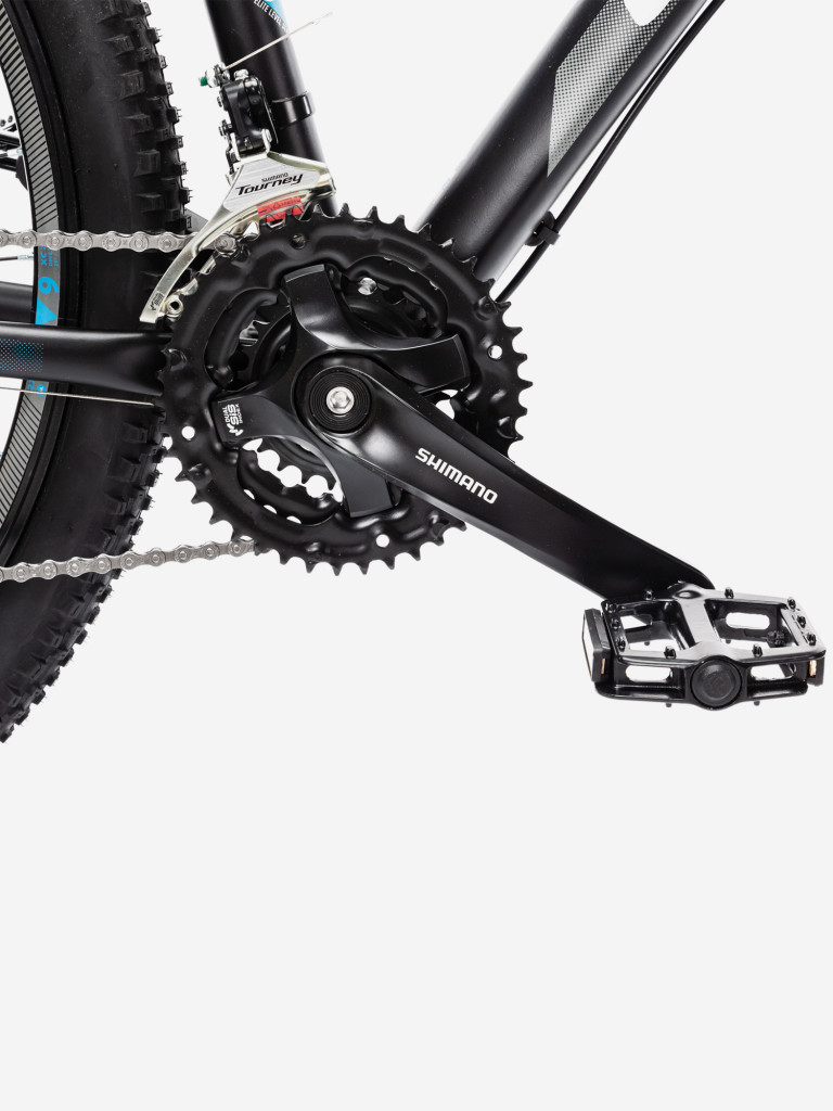 Велосипед CAPRIOLO MTB LEVEL 9.3 (3 X 8), рама алюминий 21'', колёса 29'' (чёрный - синий)