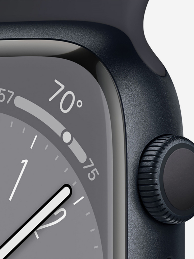 Apple Watch Series 8, 41 мм, корпус из алюминия, спортивный ремешок в комплекте