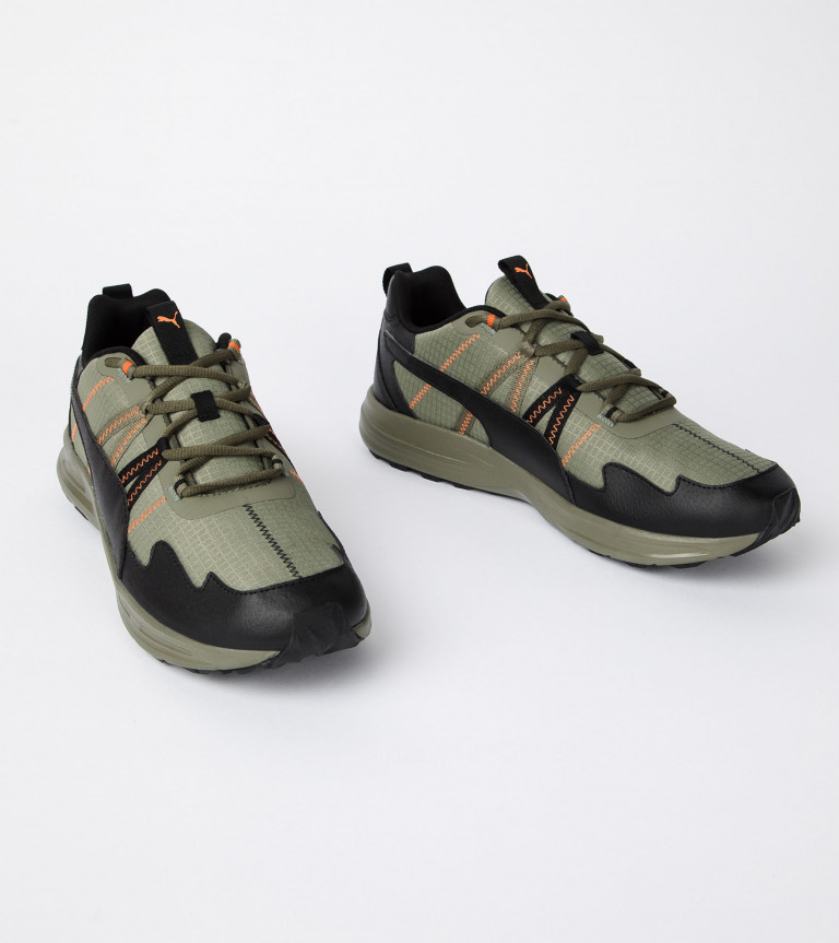 Кроссовки мужские PUMA Escalate арт. 193646 хаки цвет — купить за 2249 руб.  со скидкой 50 %, отзывы в интернет-магазине Спортмастер (Нет в наличии)