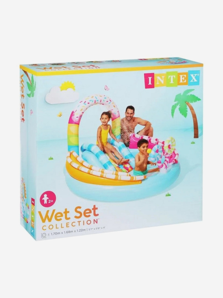 Игровой центр Intex 57144NP Сладкая забава (170х168х122см) 2+