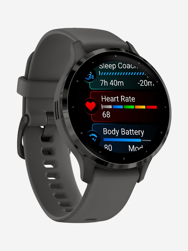 Спортивные часы Garmin Venu 3S Pebble Gray Slate