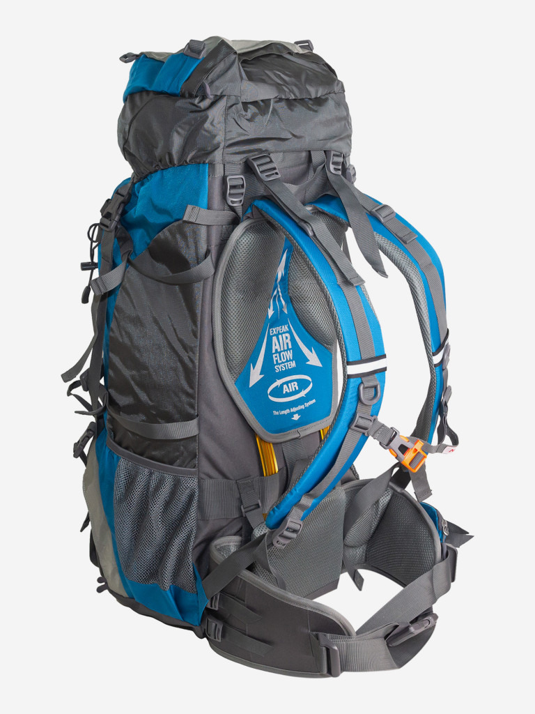 Рюкзак туристический Naturehike, 70л, голубой (NH70B070-B)