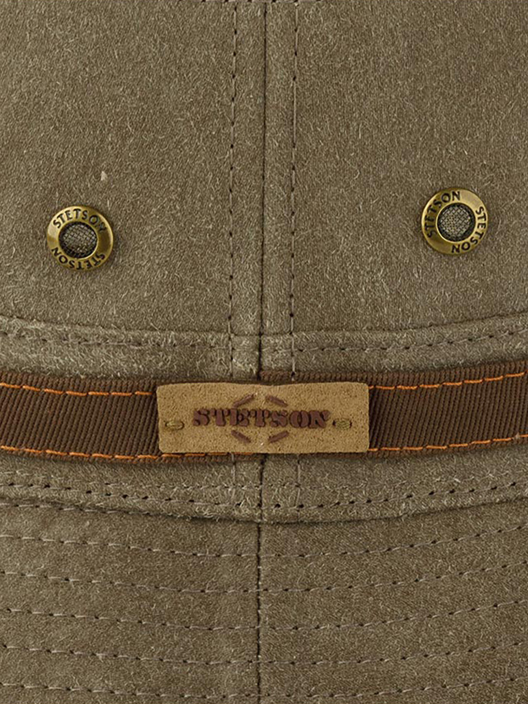 Панама STETSON 1891106 BUCKET CO/PES (коричневый)