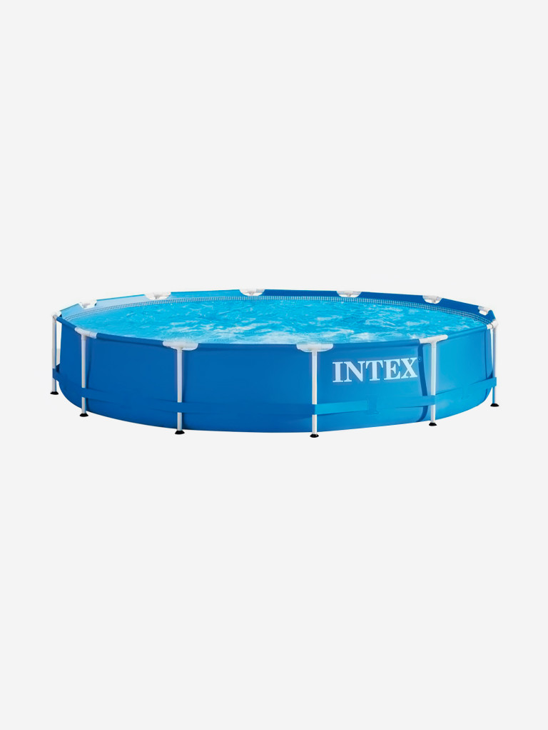 Бассейн Intex 28212 каркасный Metal Frame 366х76 см, объем 6503 л с фильтр-насосом 2006 л/ч