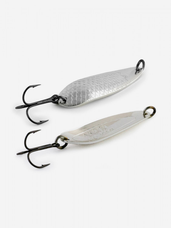 Блесна колеблющаяся Akara Action Series Laxa 60 13 гр. 1/2 oz. Sil/Go