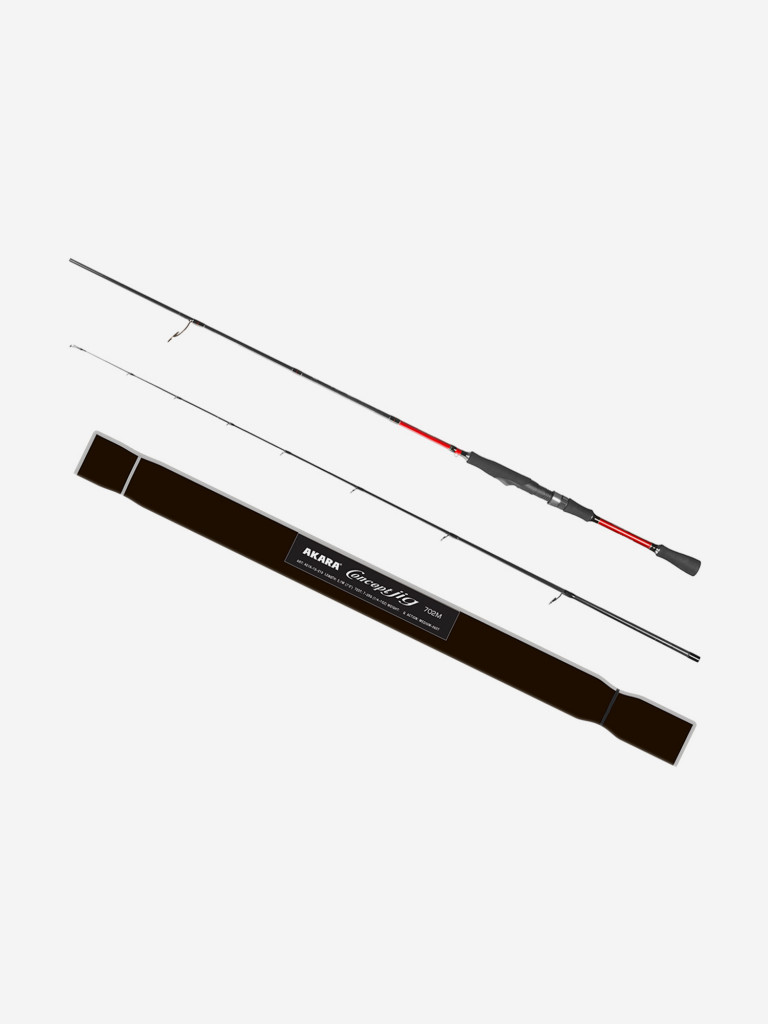Спиннинг штекерный угольный 2 колена Akara Concept Jig TX-30 (3-12) 2.1 м