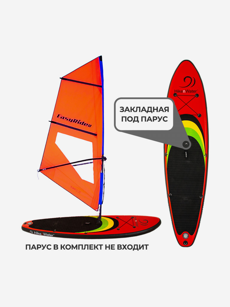 SUP Hiken Water Wind SUP 10'8 Red
