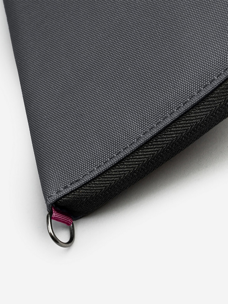 Кошелек антивор Pacsafe RFIDsafe zip wallet, серый