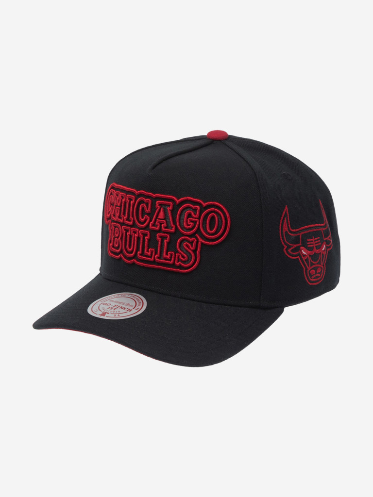 Бейсболка MITCHELL NESS HP12823-CBUBLCK Chicago Bulls NBA