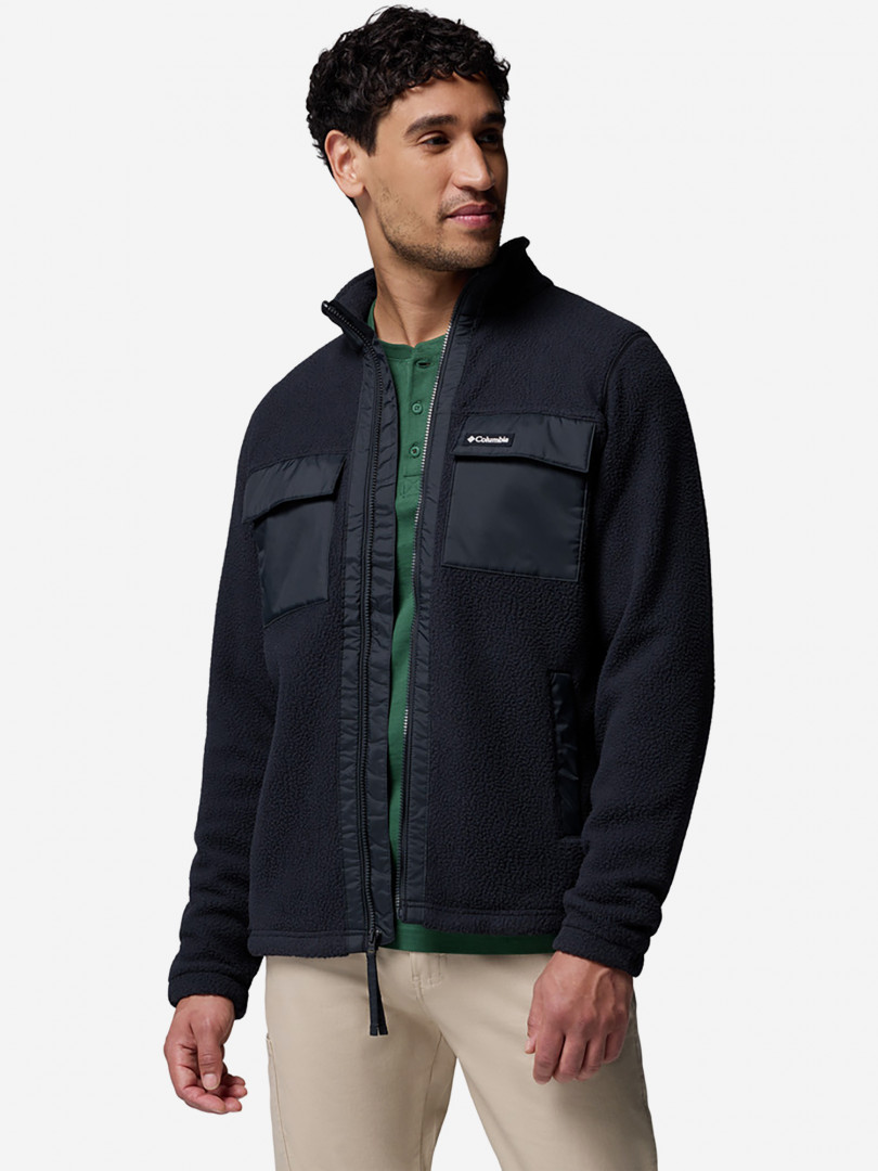 Джемпер флисовый мужской Columbia Juniper Peak Full Zip Fleece Черный 6999₽
