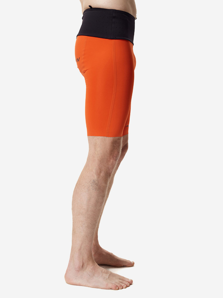 Тайтсы короткие с поясом мужские UGLOW, красный