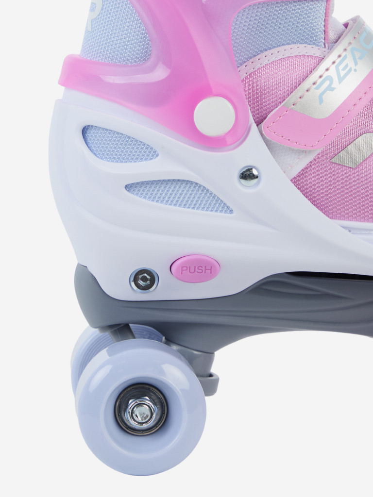 Роликовые коньки детские раздвижные Reaction Quad Star