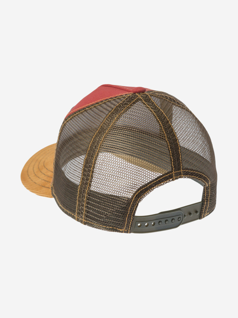Бейсболка с сеточкой STETSON 7741106K TRUCKER CAP SKULL (красный)