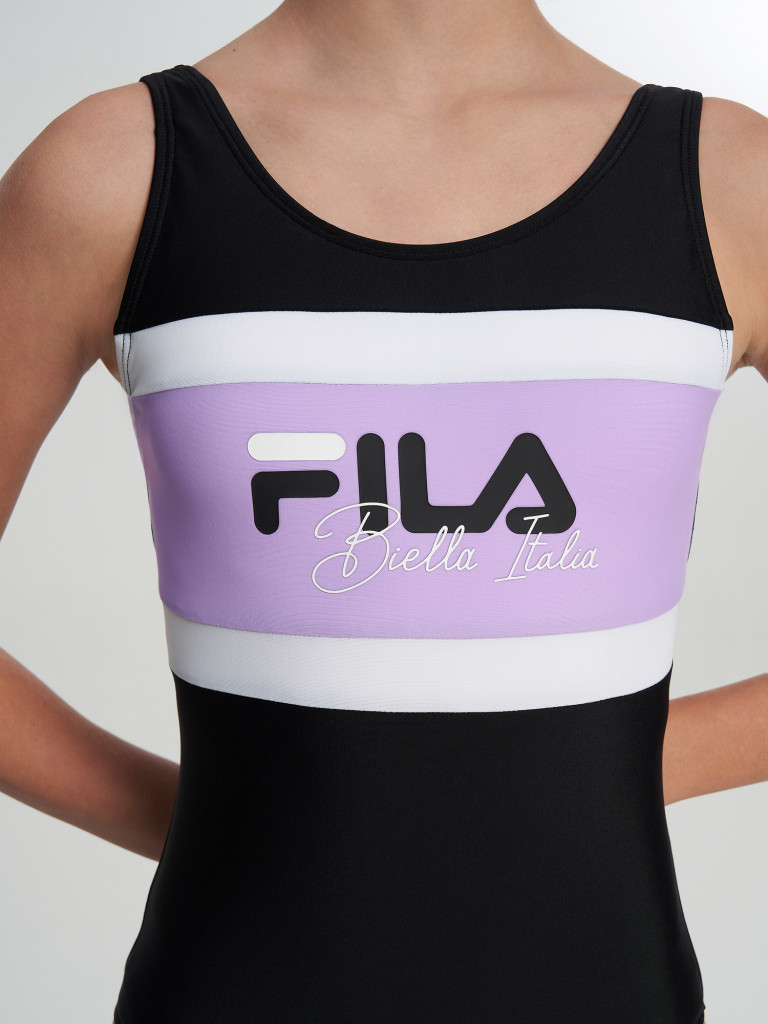 Купальник слитный для девочек FILA