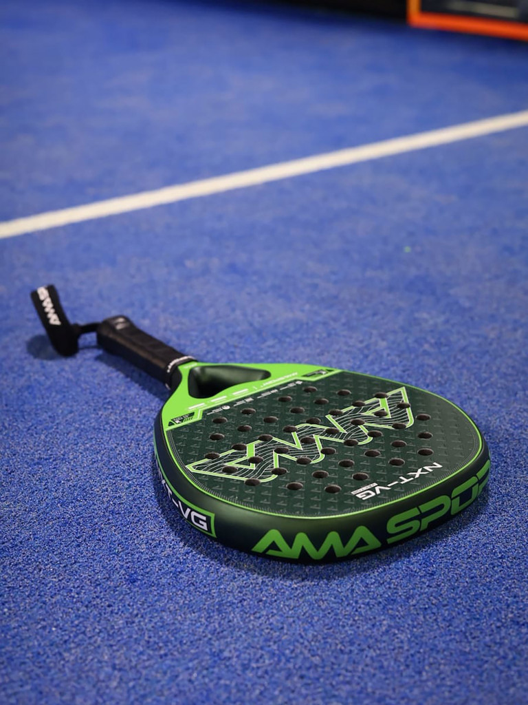 Ракетка для падел-тенниса AMA, форма - бриллиант, баланс - нейтральный
