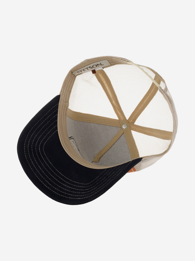 Бейсболка с сеточкой STETSON 7761158 TRUCKER CAP SPARK PLUG (оранжевый)