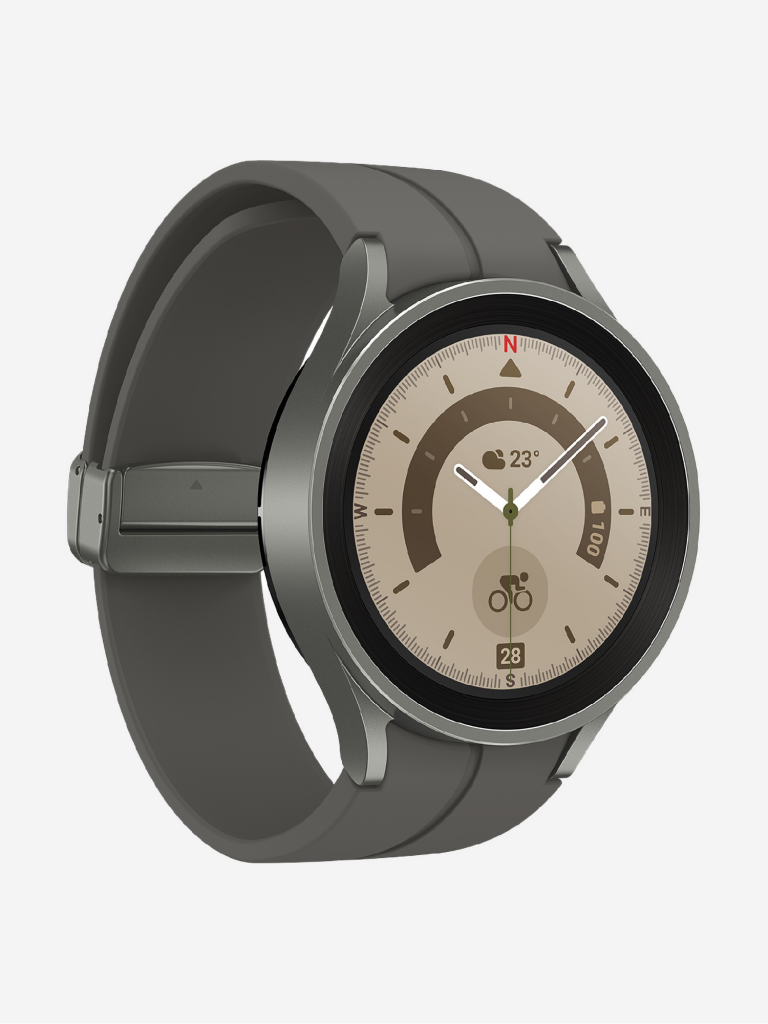 Смарт-часы Samsung Galaxy Watch5 Pro серый титан