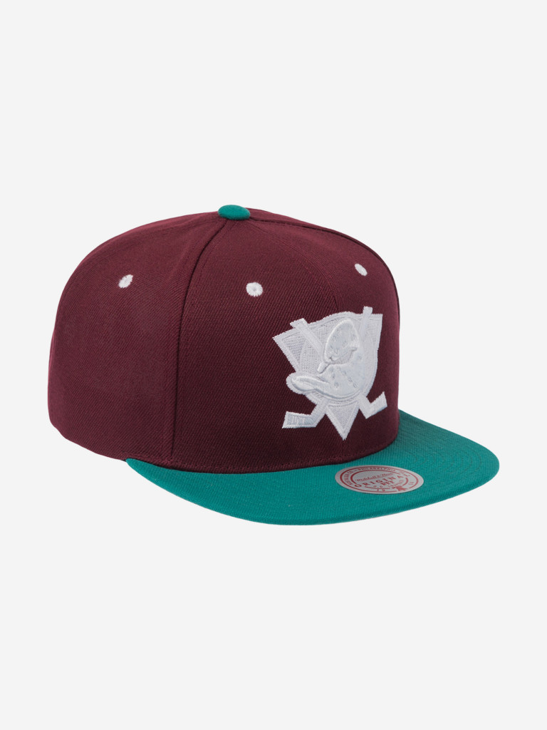 Бейсболка с прямым козырьком MITCHELL NESS HS11181-ADUPURP Anaheim Ducks NHL (фиолетовый)