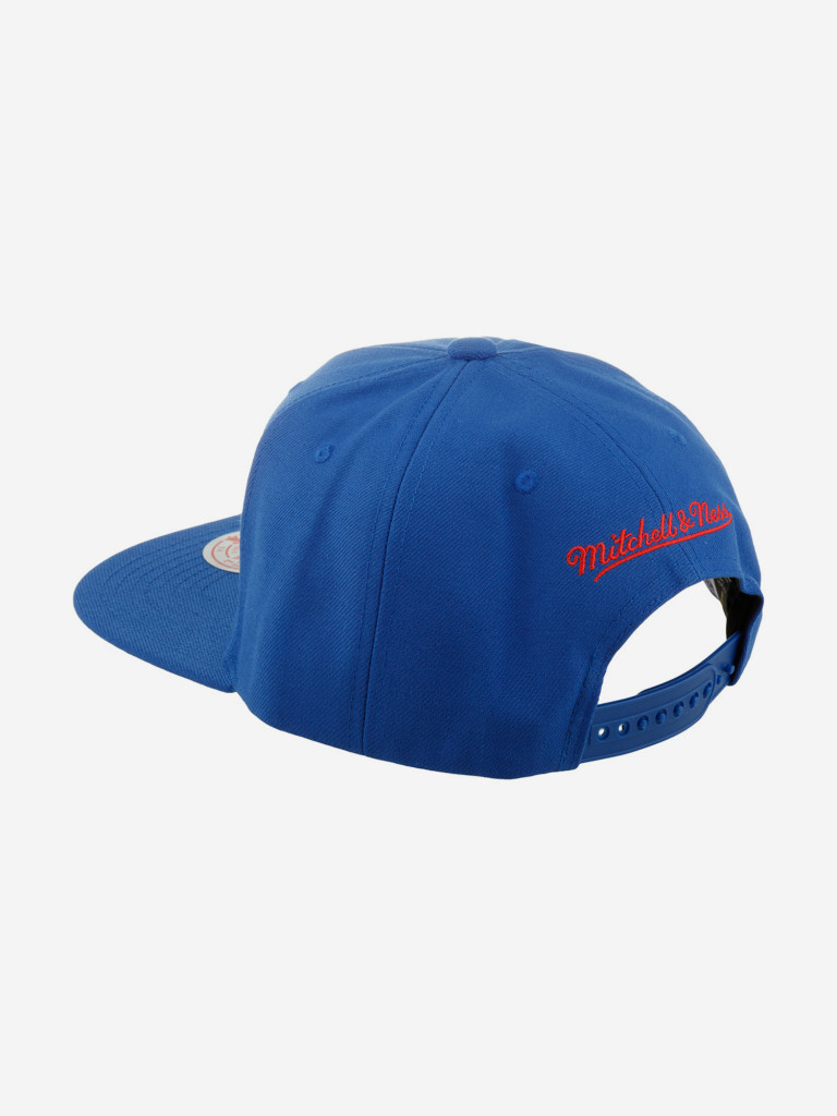 Бейсболка с прямым козырьком MITCHELL NESS 6HSSDX22015-NYABLUE New York Rangers NHL (синий)