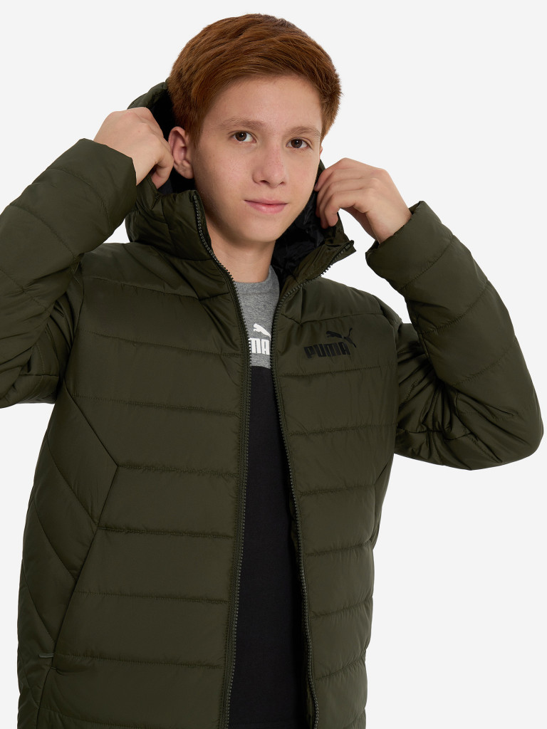 Куртка утепленная для мальчиков PUMA ESS Hooded Padded Jacket