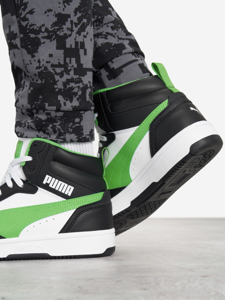 Кеды для мальчиков PUMA Rebound V6 Mid Jr