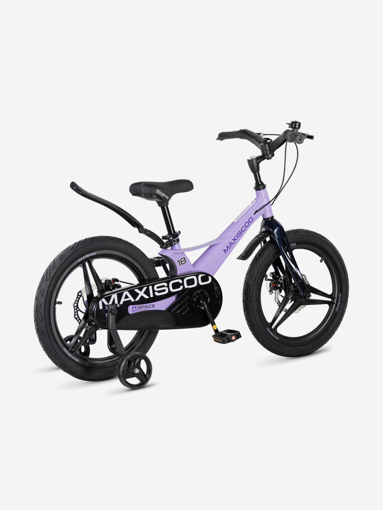 Велосипед Детский Maxiscoo Space deluxe 18'' Лавандовый Матовый (2026) (MSC-S1854D)
