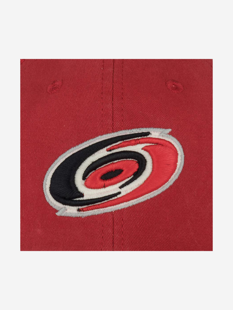 Бейсболка с сеточкой AMERICAN NEEDLE 41152A-CAH Carolina Hurricanes Raglan Bones NHL (красный)