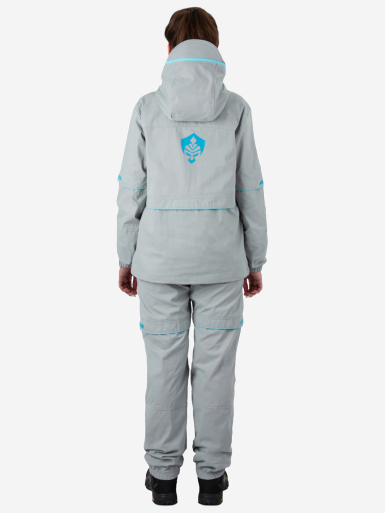 Костюм женский противоэнцефалитный для охоты и рыбалки Элит Барьер Orionactive, холодный серый